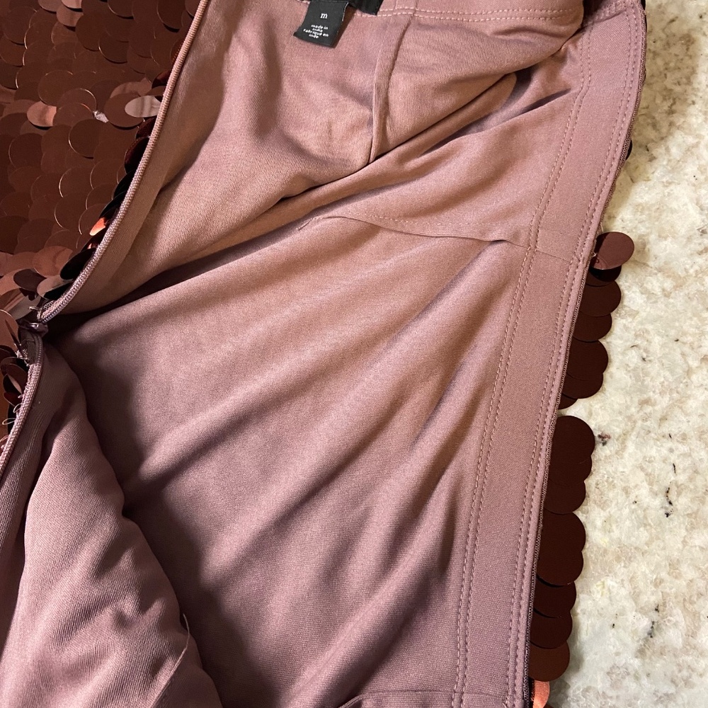 Sequin pencil skirt - Picture 4 of 5